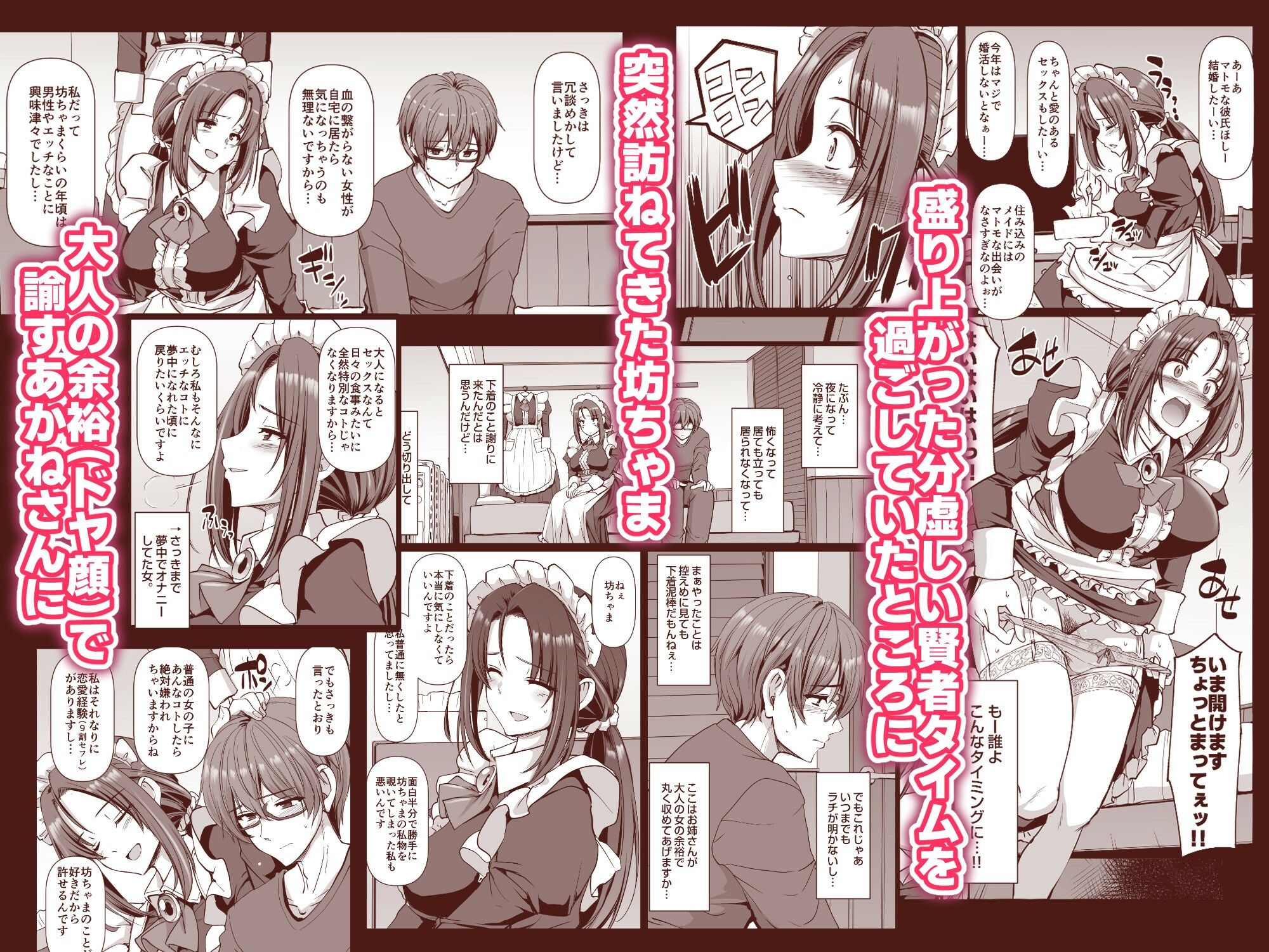 ポンコツ独身メイドあかねさん(28) - d_701544 - 人生横滑り