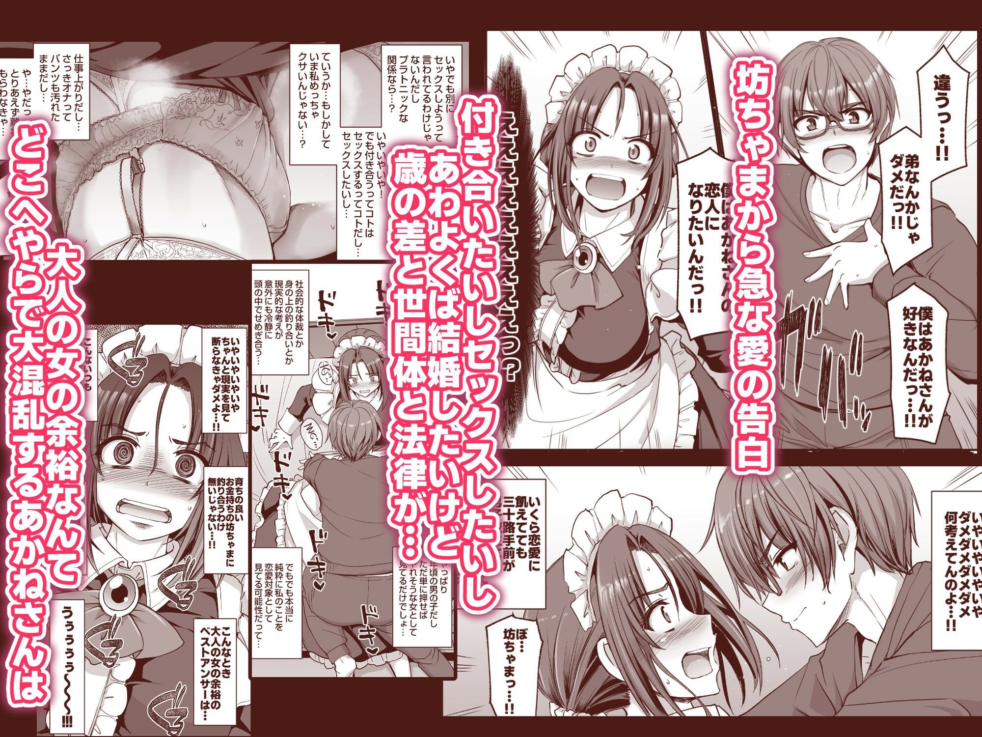 ポンコツ独身メイドあかねさん(28) - d_701544 - 人生横滑り