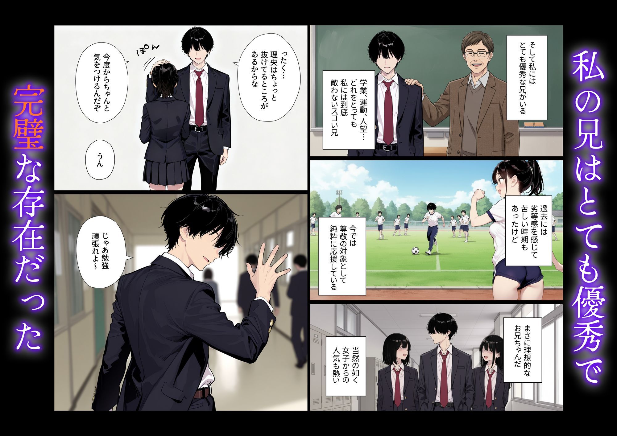 完璧だった兄が彼女にフラれて崩壊、妹への中出し依存セックスがもう止まらない - d_703578 - ニーハイ堂