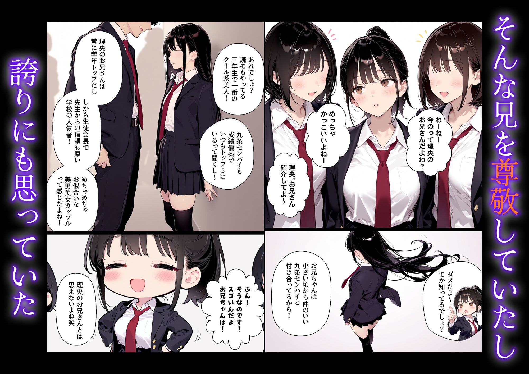 完璧だった兄が彼女にフラれて崩壊、妹への中出し依存セックスがもう止まらない - d_703578 - ニーハイ堂