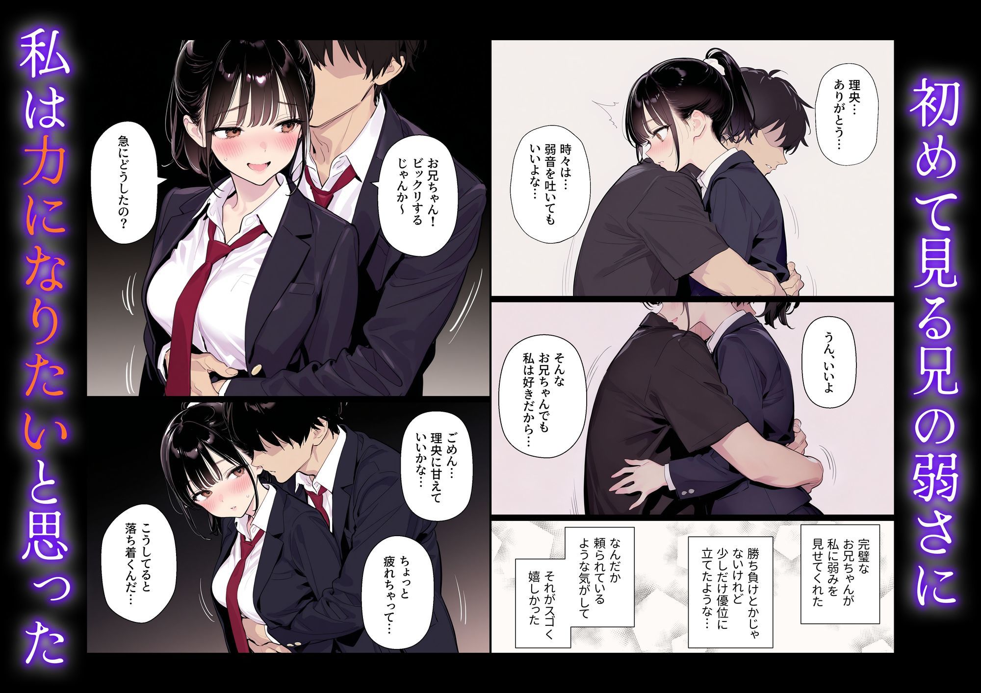 完璧だった兄が彼女にフラれて崩壊、妹への中出し依存セックスがもう止まらない - d_703578 - ニーハイ堂