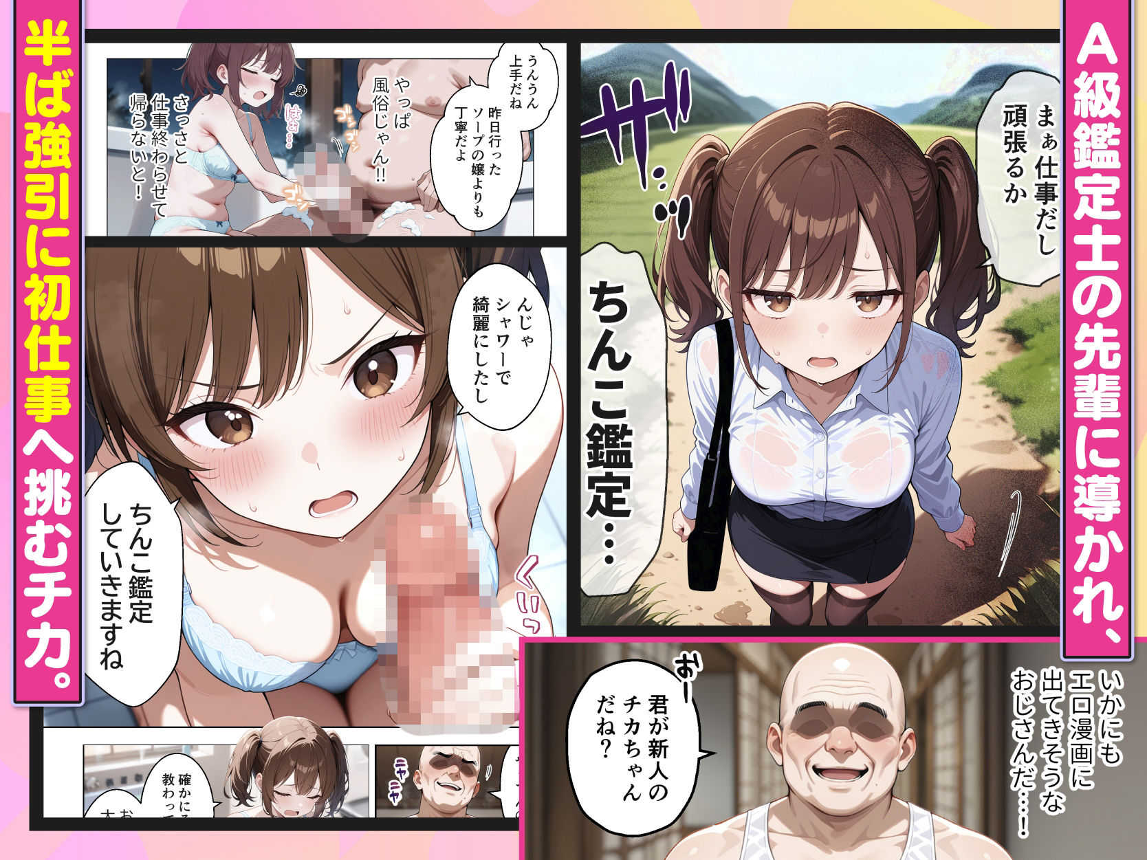 ちんこ鑑定士 〜 崎守チカ（22） の鑑定記録 〜 - d_723059 - COMICアイル