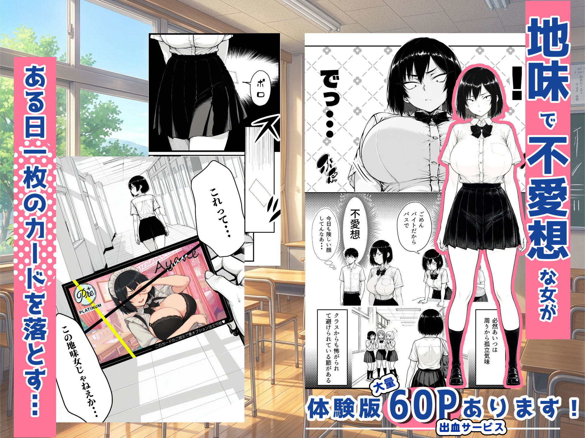 地味なクラスメイトがコンカフェ店員！？くっそドハマりして散財してしまった件 - d_709714 - あいさつ