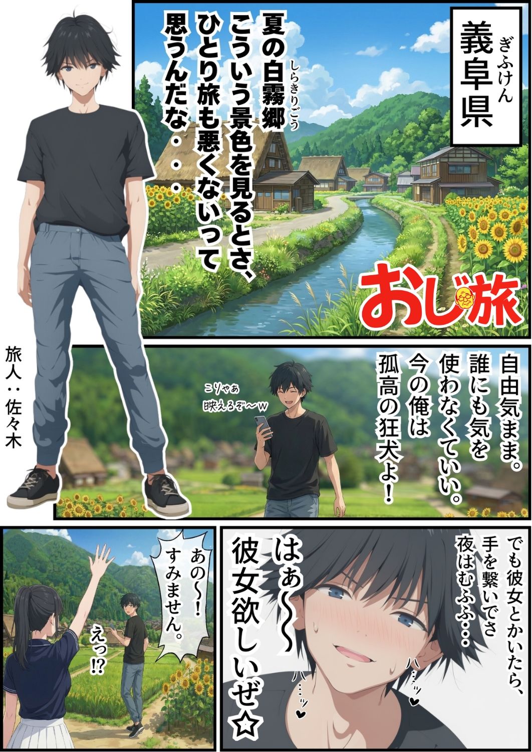 【義阜編】おじさん、私を旅に連れてって - d_721379 - 竿役が種付けおじさんじゃないとヌケないんだが・・・