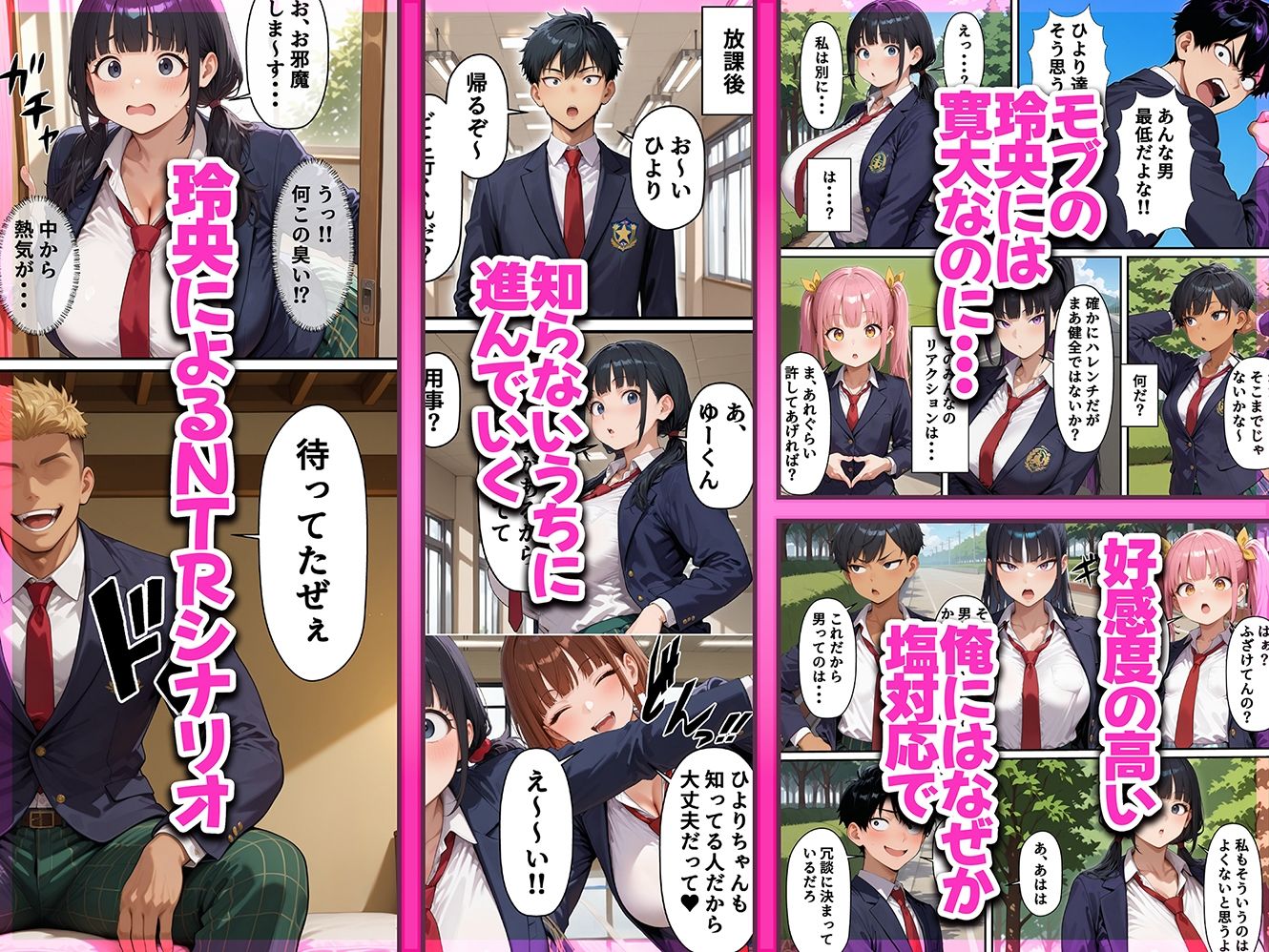 ギャルゲー世界に転生したら、ヒロイン達がライバルキャラに次々と寝取られた - d_732236 - みーとぱい