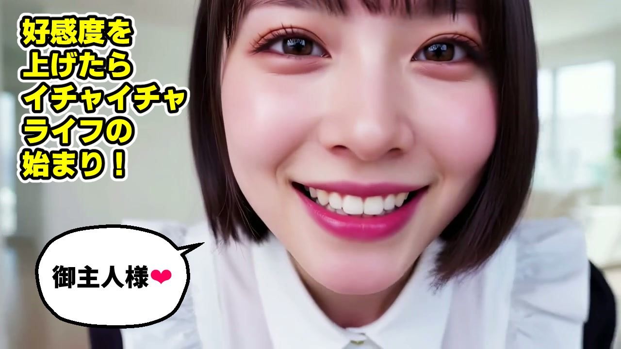 【純愛AIゲーム】お掃除メイドえりか 〜俺のチンポも掃除して〜 - d_740522 - コメットパンチ