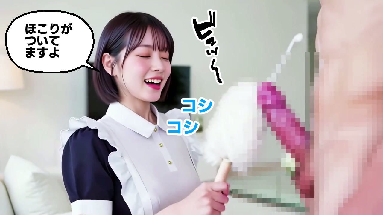 【純愛AIゲーム】お掃除メイドえりか 〜俺のチンポも掃除して〜 - d_740522 - コメットパンチ