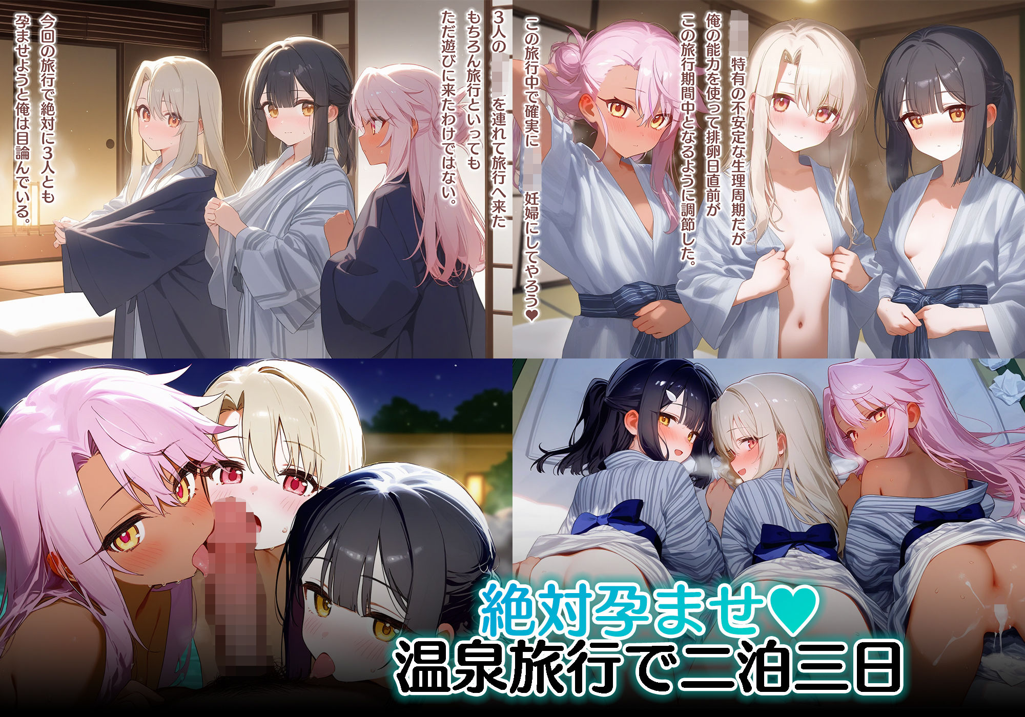 【催●性支配】魔法少女、完全敗北で全員妊娠 雑魚まんこで全力媚び媚び魔力補給♪ - d_377631 - SilverFox