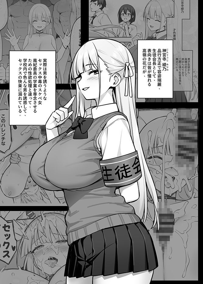 憧れの生徒会長が巨乳すぎる件 2 - d_498493 - TRY＆方言二人社会