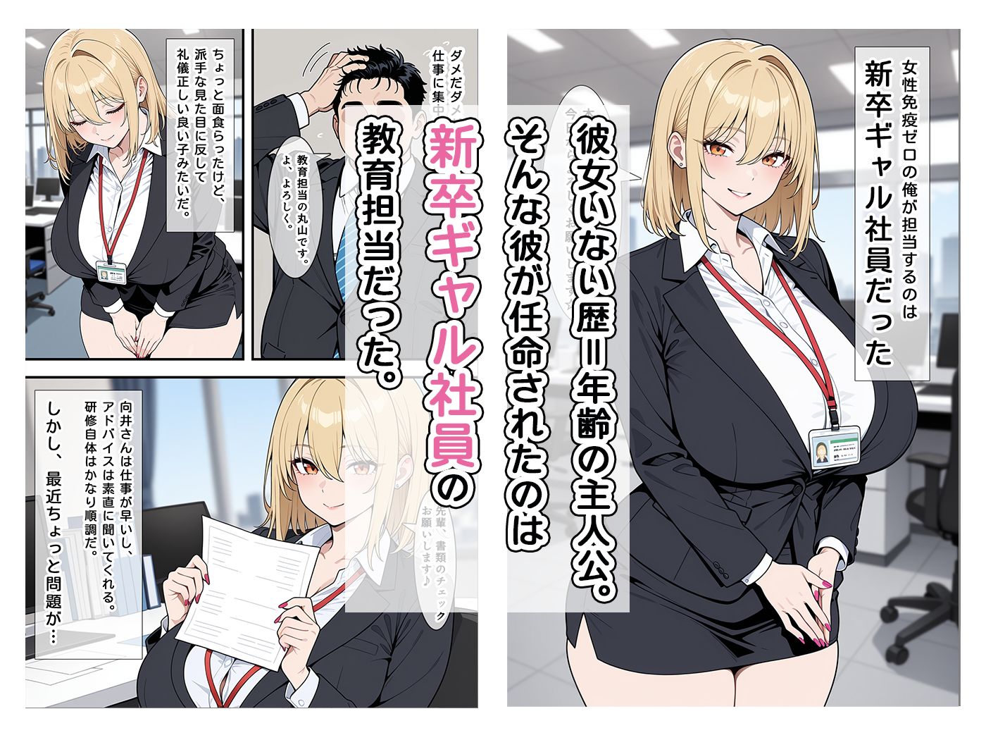 あざとい系新卒ギャルにガチ恋されてしまった話 - d_596291 - ベビーリーフ工房