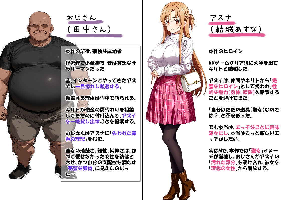 寝取られ堕ちるヒロイン SA〇 アスナ5 -借金で嫁を貸出す話3- - d_562689 - 零の旅人
