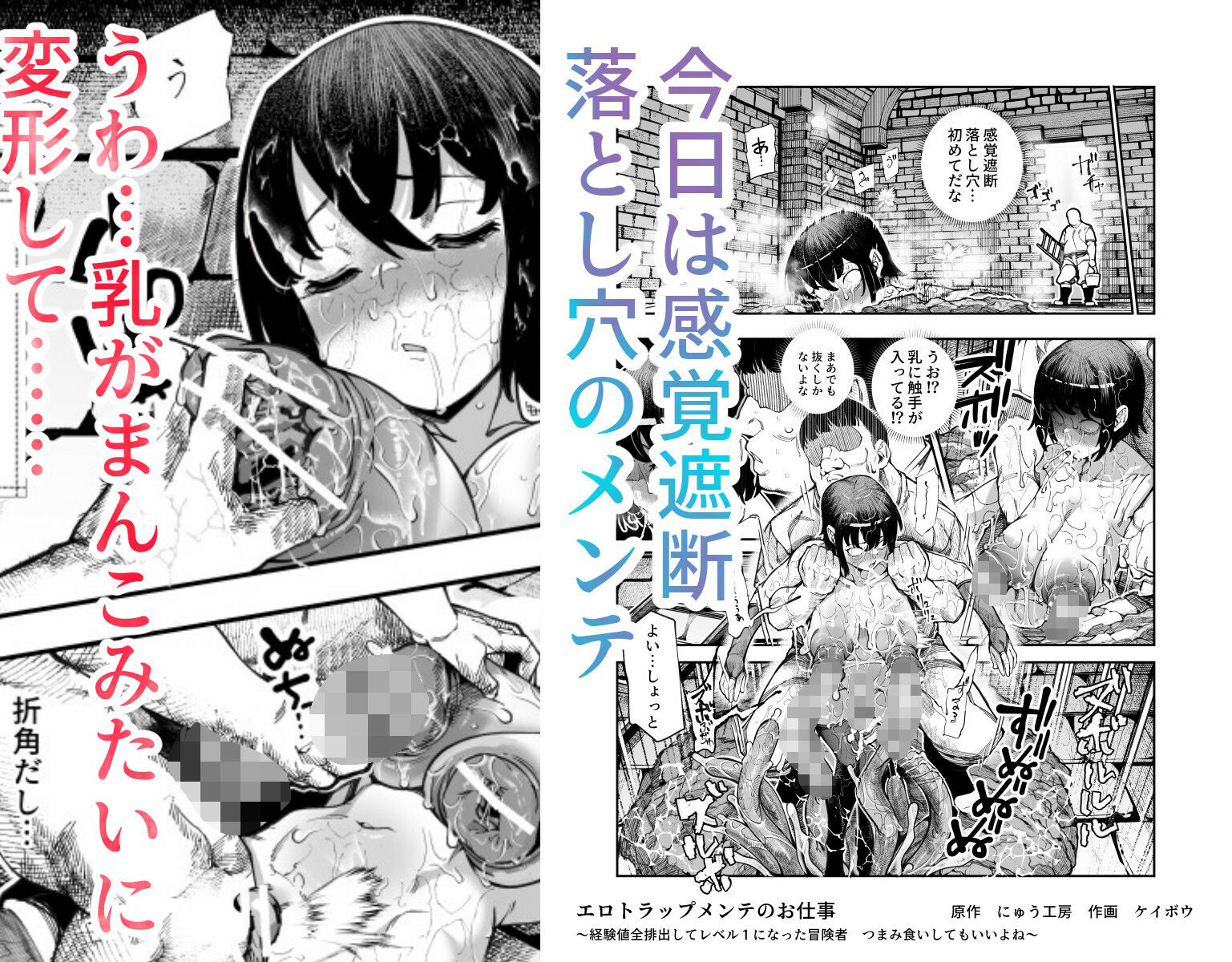 エロトラップメンテのお仕事EX〜経験値全排出してレベル1になった冒険者 つまみ食いしてもいいよね〜 - d_651653 - にゅう工房