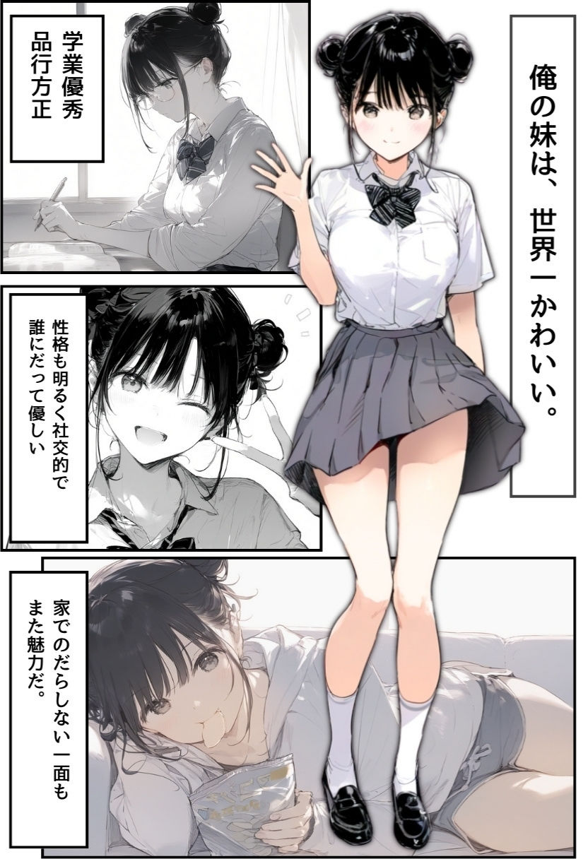 世界一かわいい俺の妹が突然連れてきた彼氏（おじさん）と超特濃種付けセックスをしていた件 - d_525918 - 種付け出版