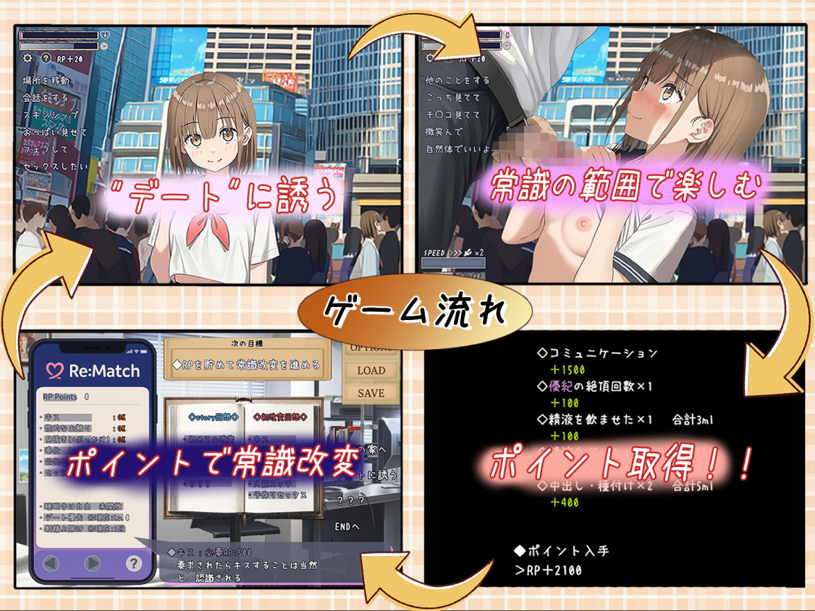 常識改変マッチング〜二人だけの特別ルール〜 - d_665393 - いちえ工房