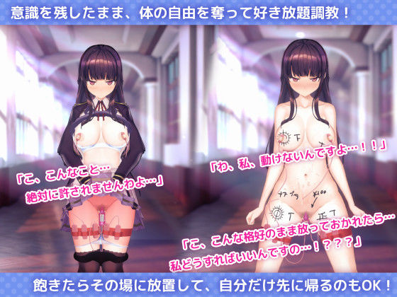 洗脳アプリで清楚なお嬢様をドスケベ調教するシミュレーション - d_453930 - dobuworks