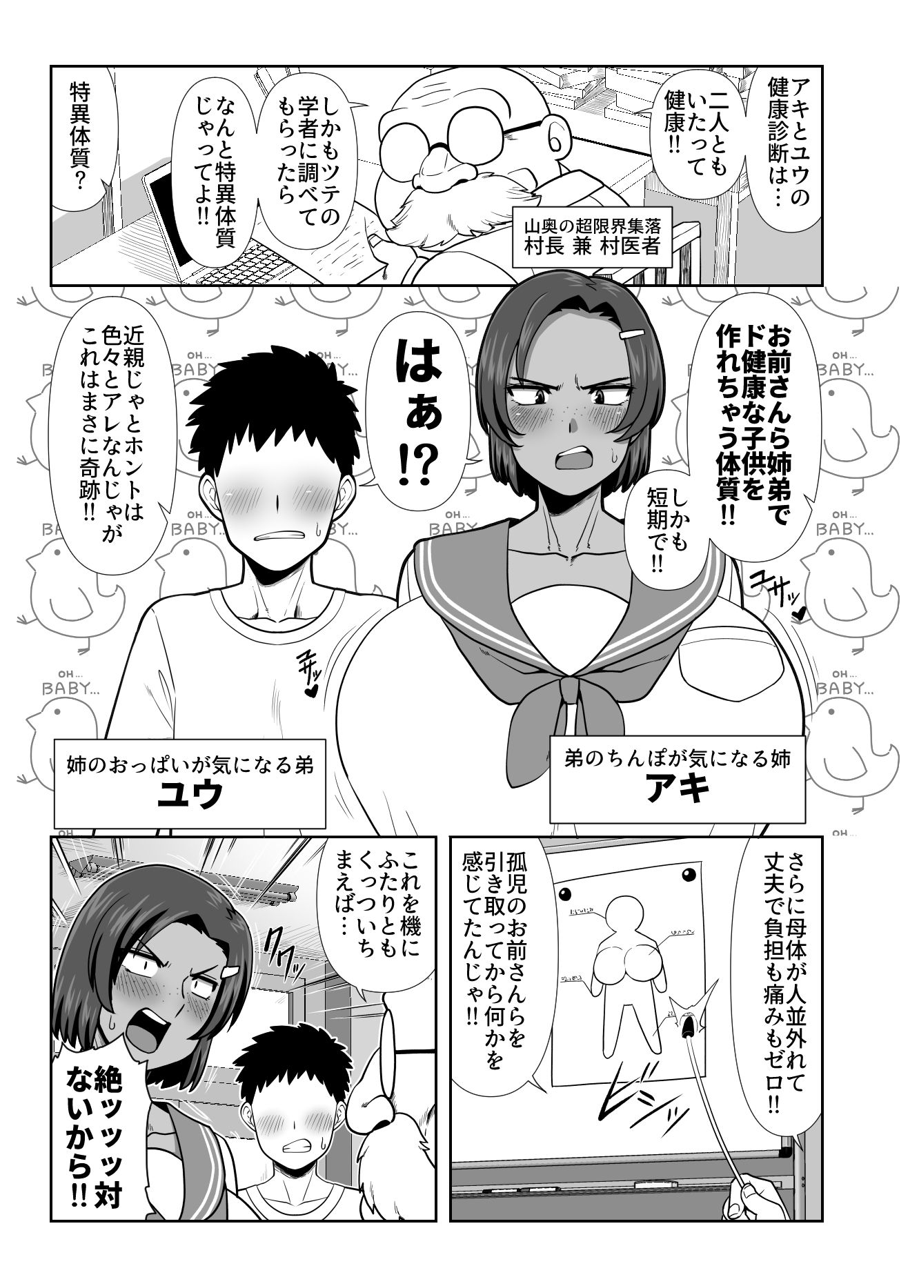 仲の悪い姉と弟が発情したサルみたいに交尾しまくる本。 - d_642957 - 夏中症