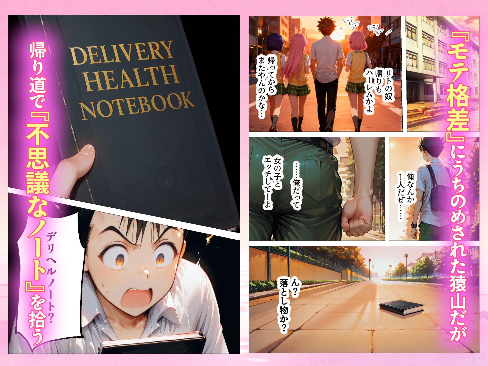 本番あり!?デリヘルノートでとらぶるハーレムをNN強奪してみた  古○川唯  西○寺春菜  籾岡里○ - d_686844 - AI魔法おじさん