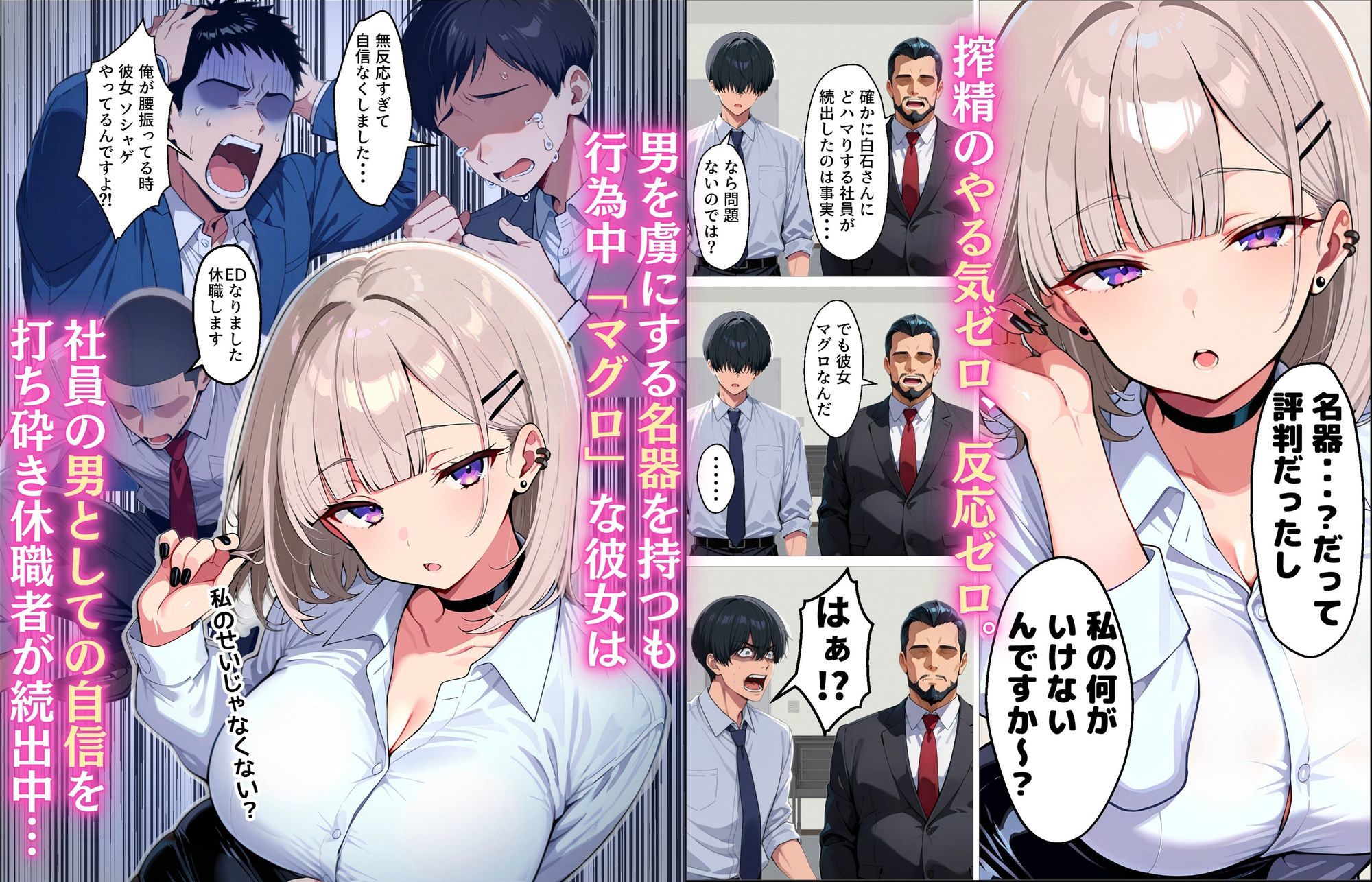 新卒のダウナーギャルが「だる…」って言いながら搾精してくれる話 - d_683546 - okita