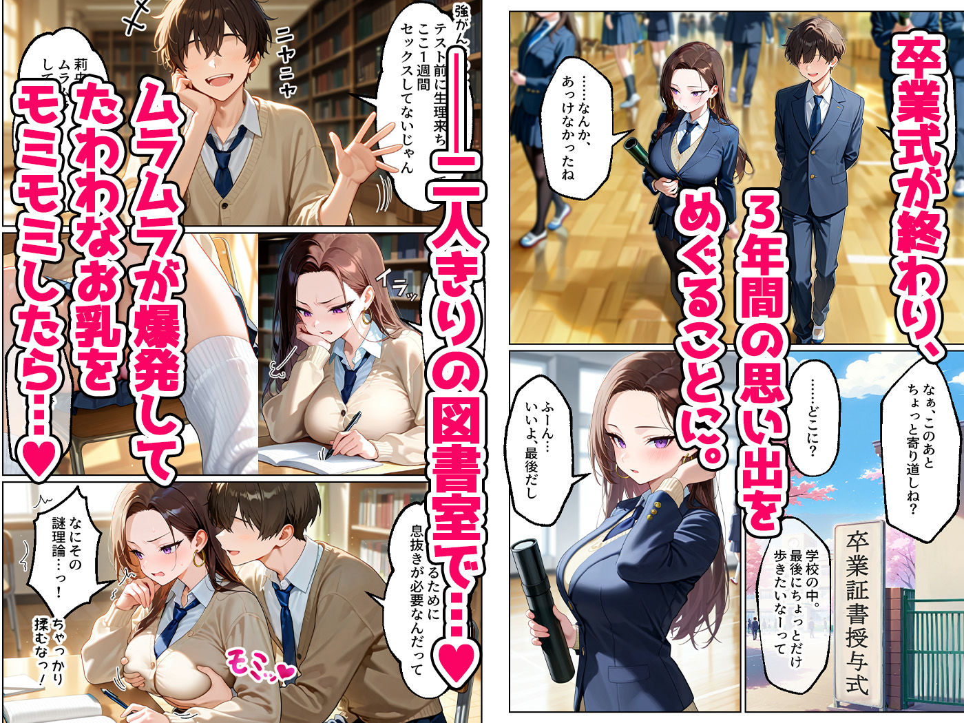 強気だけど実はチョロすぎる幼馴染ギャルー卒業・妊娠編ー - d_621206 - イチャラブ堂