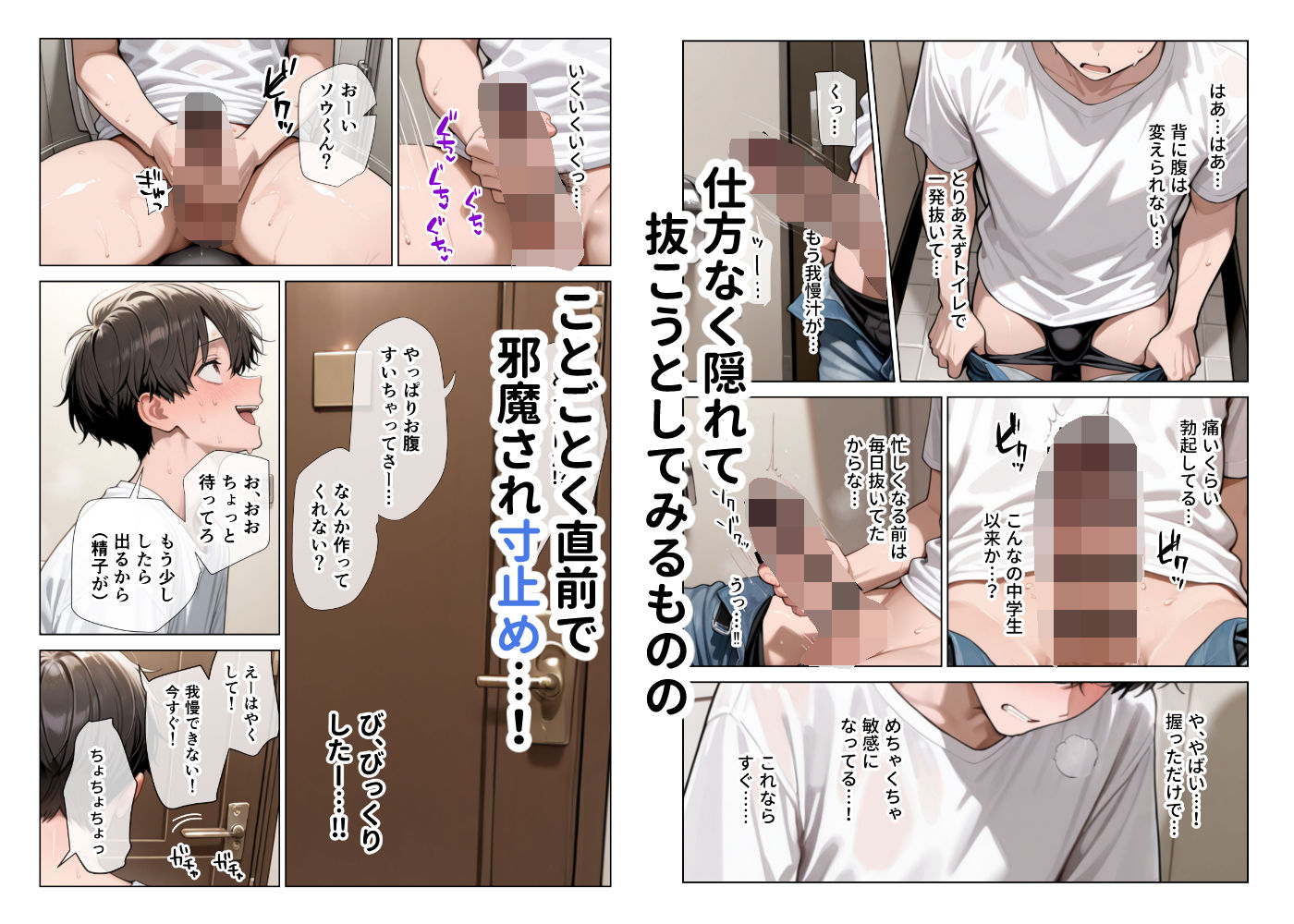 オナ禁チンポを寸止め手コキフェラでパンパンにしたあと高速杭打ち騎乗位で心情代弁しながら搾り取ってくる姪っ子に困り果ててます - d_645871 - ぱびゅ