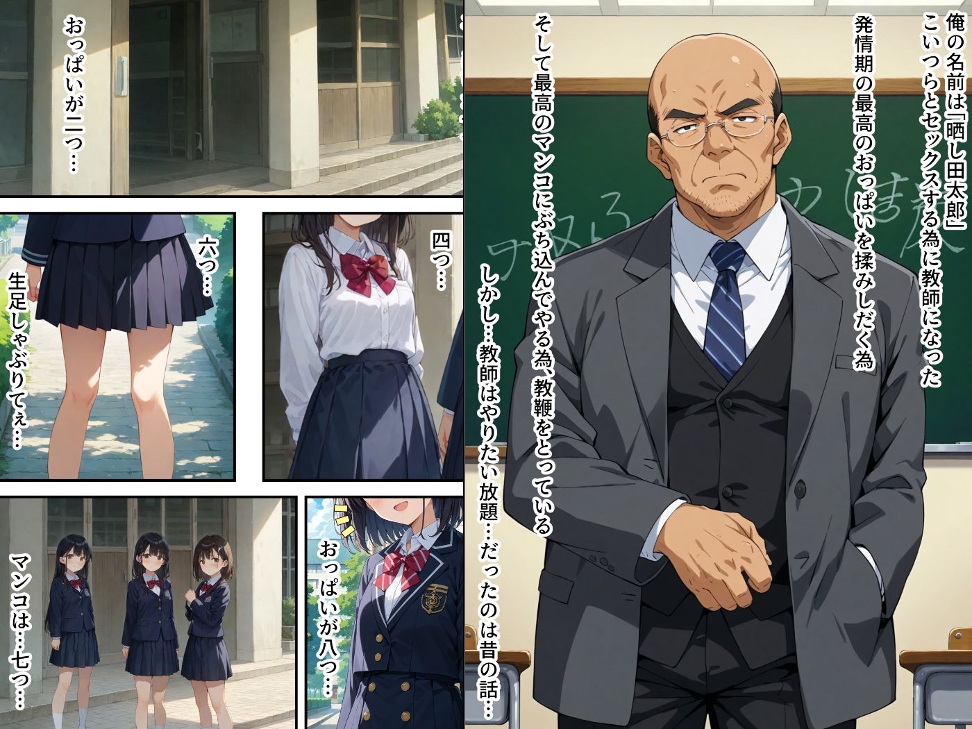ヤリチン教師の餌食になる発情期ヒロインズ総集編 - d_723474 - 羞恥露出研究所