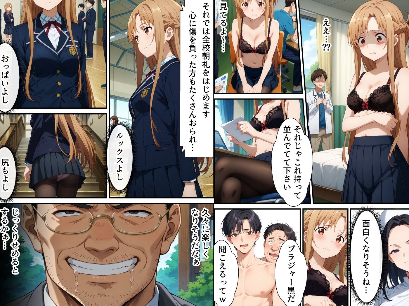 ヤリチン教師の餌食になる発情期ヒロインズ総集編 - d_723474 - 羞恥露出研究所