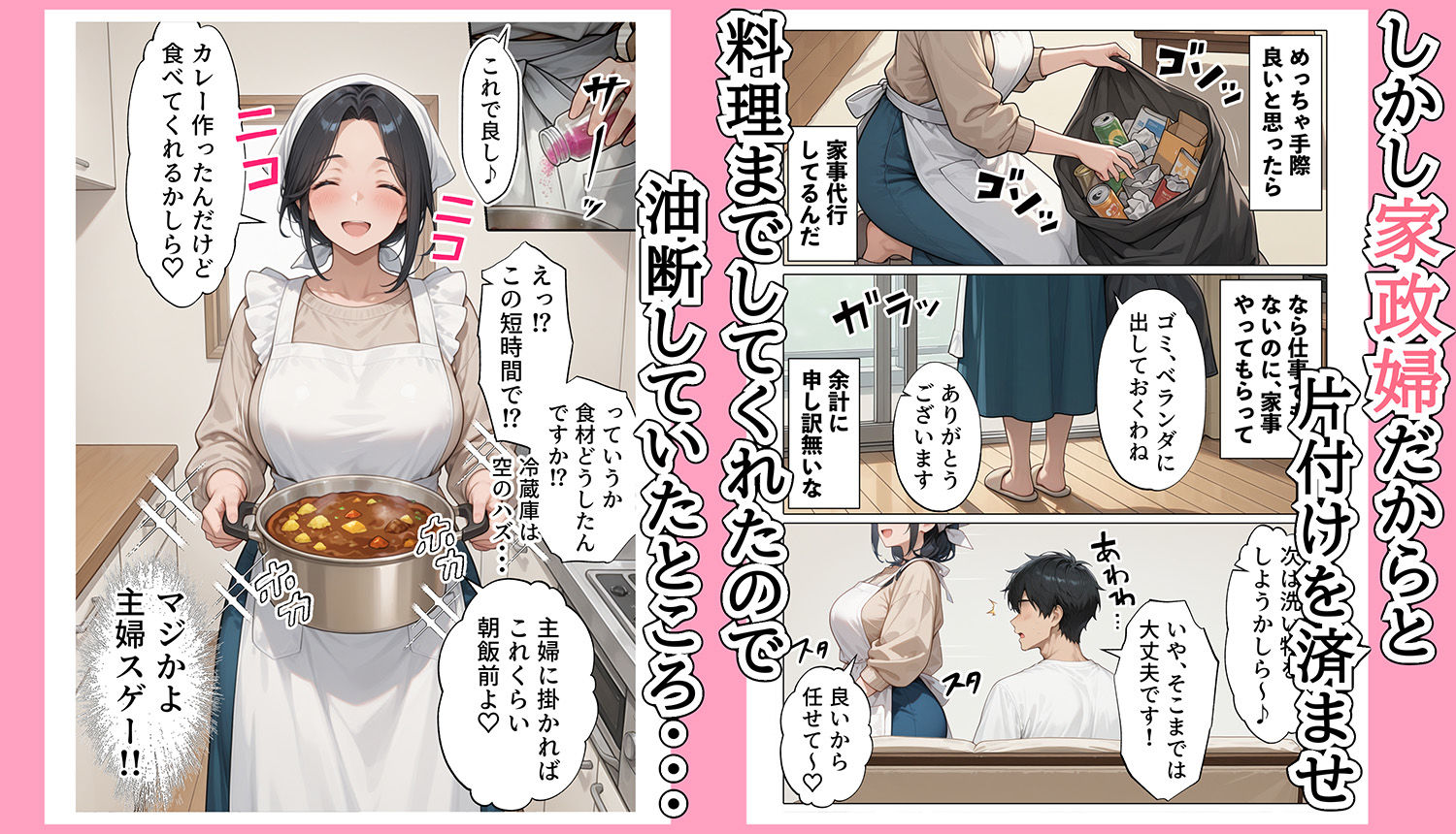 【続編:JKのママ2】ラブドール頼んだら、JKのママが来た - d_717079 - AOI-COMICS