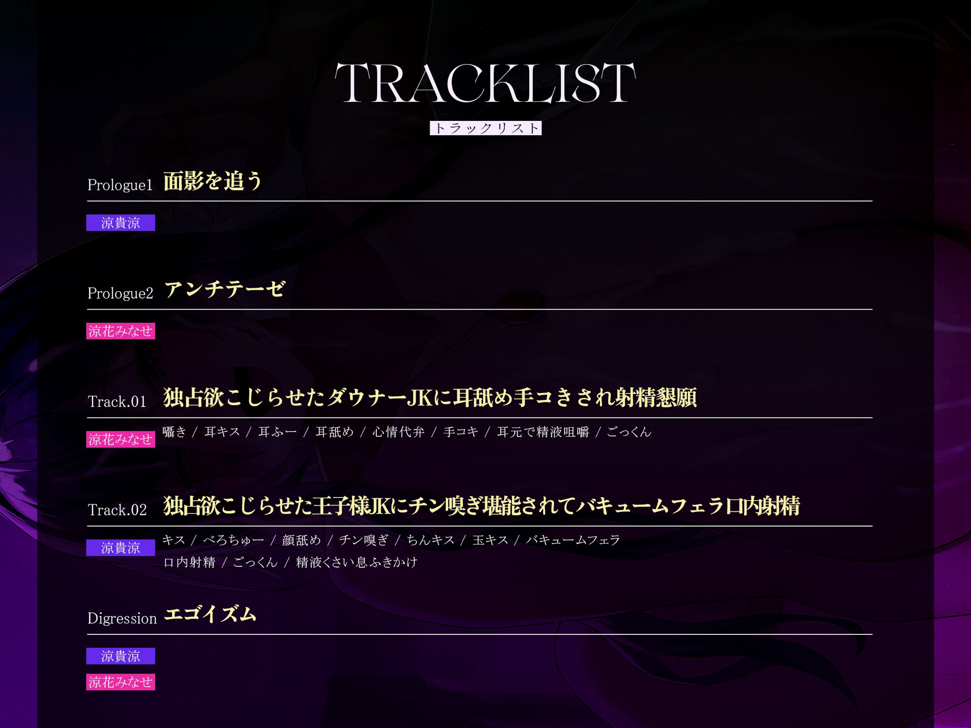 【女性優位フォーリー/ドスケベ事後差分イラスト】ジメジメ三角関係逆レ●プ〜独占欲マシマシ王子様とひねくれダウナーJKはアナタの童貞ちんぽを使って友情を深める〜 - d_715036 - かずたまそふと
