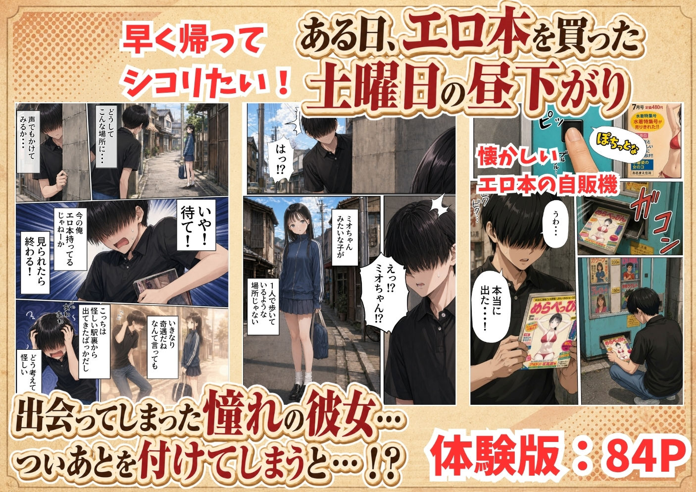【昭和編】想いを寄せていたクラスメイトが中年メタボ教師(BMI40)と肉体関係だった件 - d_758649 - 竿役が種付けおじさんじゃないとヌケないんだが・・・