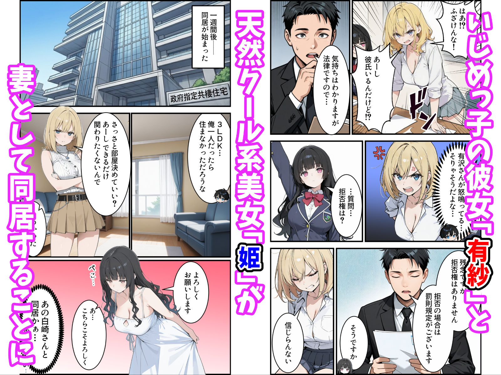 陰キャの俺がSSSランク優良精子保有者に選ばれたのでハーレム王になる話 〜いじめられっ子逆転劇〜 - d_767453 - かにたま堂
