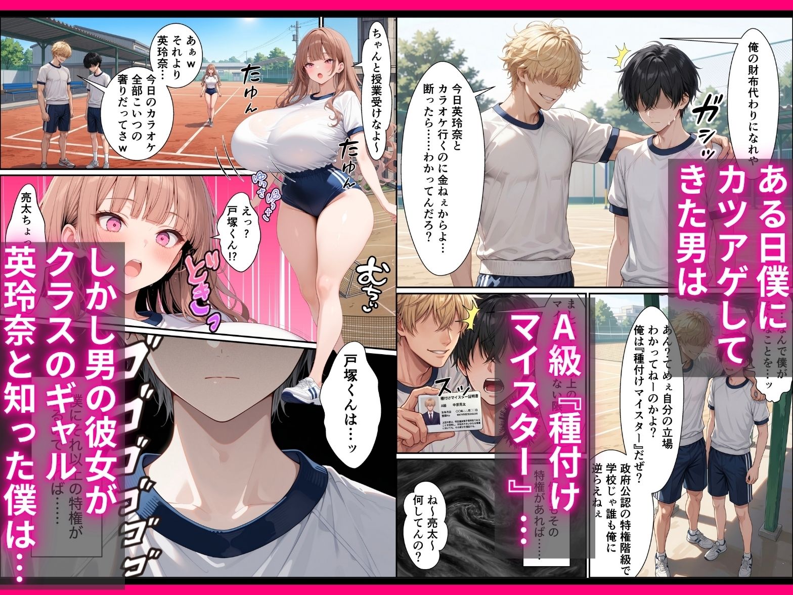 SSS級精子!?―政府公認種付けマイスターになった僕が性悪ギャルを指名する― - d_764830 - 令和狸合戦そいやっさ