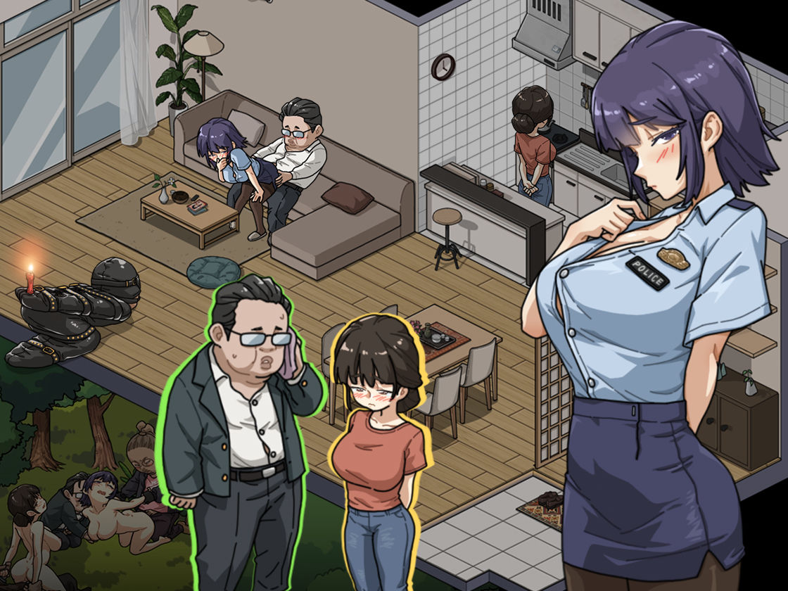 極道無頼EX:女警・鮎川光--処女が変態に変わる分かれ道 - d_746147 - WAKUWAKU